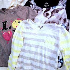 Girls Size 7/8 Shirt Bundle